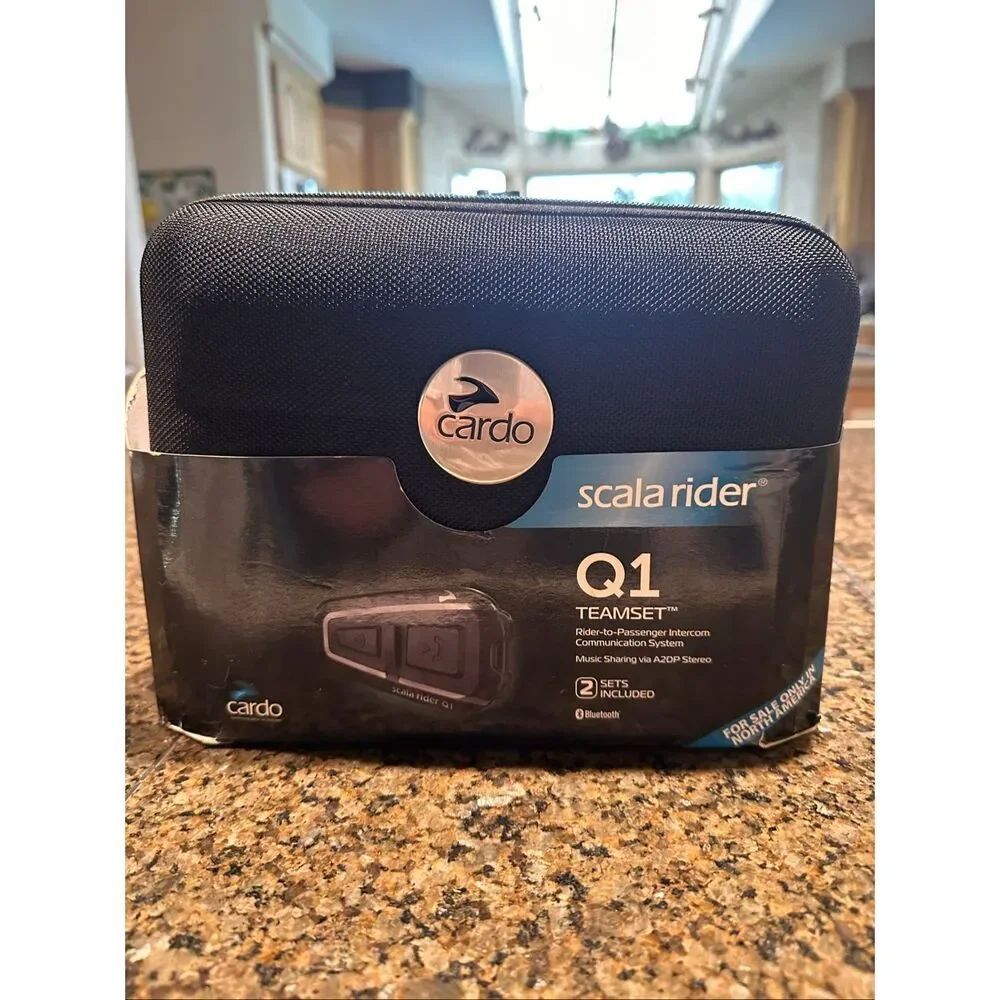 New Scala Rider Q1 Teamset bluetooth motorcycle intercom system